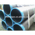 Fabrication en Chine ASTM A53 peinture noire ERW tubes en acier au carbone